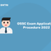OSSC Exam Application Procedure 2022