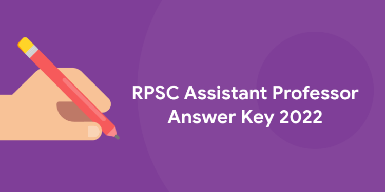 RPSC Assistant Professor Answer Key 2022