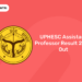 UPHESC Assistant Professor Result 2022 Out