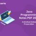 Java Programming Notes PDF 2023