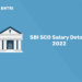 SBI SCO Salary Details 2022