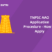 TNPSC AAO Application Procedure – How to Apply