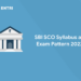 SBI SCO Syllabus and Exam Pattern 2022