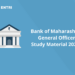 Bank of Maharashtra Generalist Officer Study Material 2022