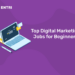 digital marketing jobs for beginners