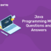 java programming MCQ questions