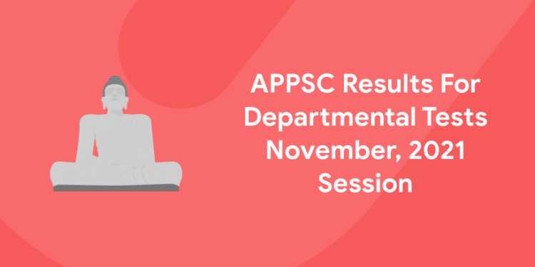 APPSC Results For Departmental Tests November