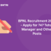 BPNL Recruitment 2022 - Apply for 747 Tehsil Manager and Other Posts