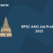 BPSC AAO Job Profile 2022