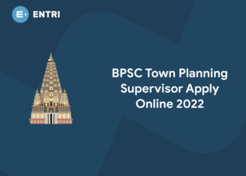 BPSC Town Planning Supervisor Apply Online 2022
