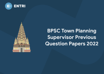 BPSC Town Planning Supervisor Previous Question Papers 2022