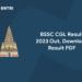 BSSC CGL Result 2023 Out