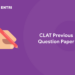CLAT Previous Question Paper
