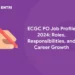 ECGC PO Job Profile 2024