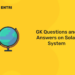 GK Questions and Answers on Solar System