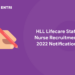 HLL LIfecare Staff Nurse Recruitment 2022 Notification
