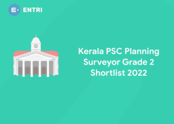 Kerala PSC Planning Surveyor Grade 2 Shortlist