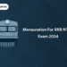 Mensuration for RRB NTPC Exam 2024