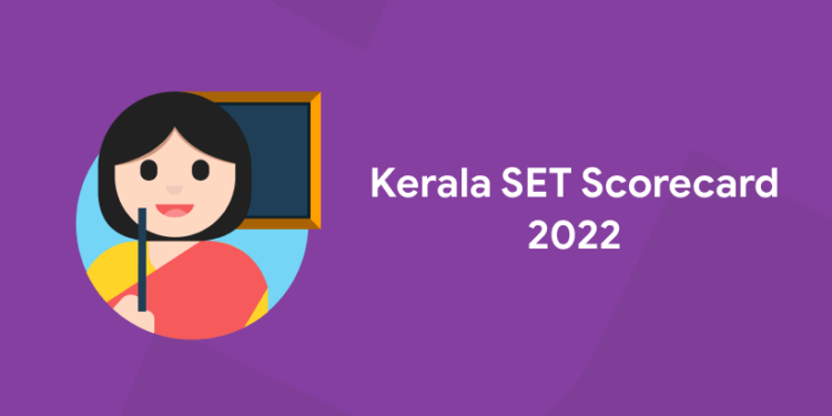 Kerala SET Scorecard 2022