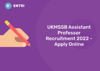 UKMSSB Assistant Professor Recruitment 2022 - Apply Online