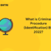 What is Criminal Procedure (Identification) Bill 2022?