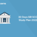 30 Days SBI SCO Study Plan 2022