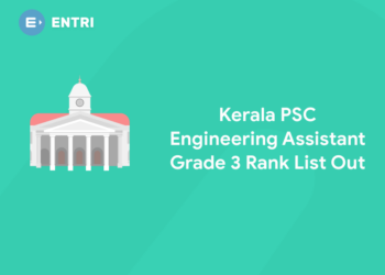 Kerala PSC Engineering Assistant Grade 3 Rank List Out