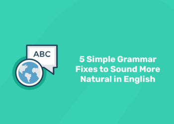5 simple grammar fixes