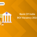 Bank of India BOI Vacancy 2024