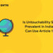 Is untouchability still prevalent in India Can use Article 15