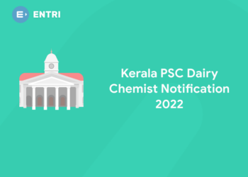 Kerala PSC Dairy Chemist Notification 2022