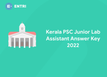 Kerala PSC Junior Lab Assistant Answer Key 2022
