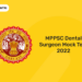 MPPSC Dental Surgeon Mock Test 2022