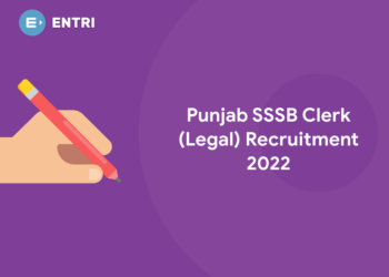 Punjab SSSB Clerk (Legal) Recruitment 2022