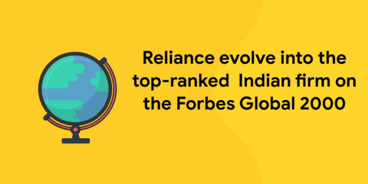 Reliance evolve into the top-ranked Indian firm on the Forbes Global 2000