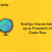 Rodrigo Chaves take up as President of Costa Rica