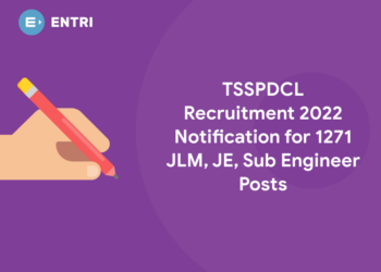 TSSPDCL Recruitment 2022 Notification for 1271 JLM, JE, Sub Engineer Posts
