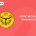 UPPSC APO Study Materials 2022