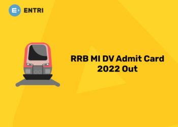 RRB MI DV Admit Card 2022 Out
