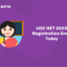 UGC NET 2022 Registration Ends Today