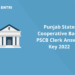 Punjab State Cooperative Bank PSCB Clerk Answer Key 2022
