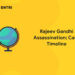Rajeev Gandhi Assassination; Case Timeline