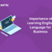 Importance of Learning English Language for Business