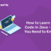How to Learn to Code in Java - All You Need to Know