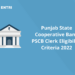 Punjab State Cooperative Bank PSCB Clerk Eligibility Criteria 2022