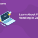 Learn About File Handling in Java