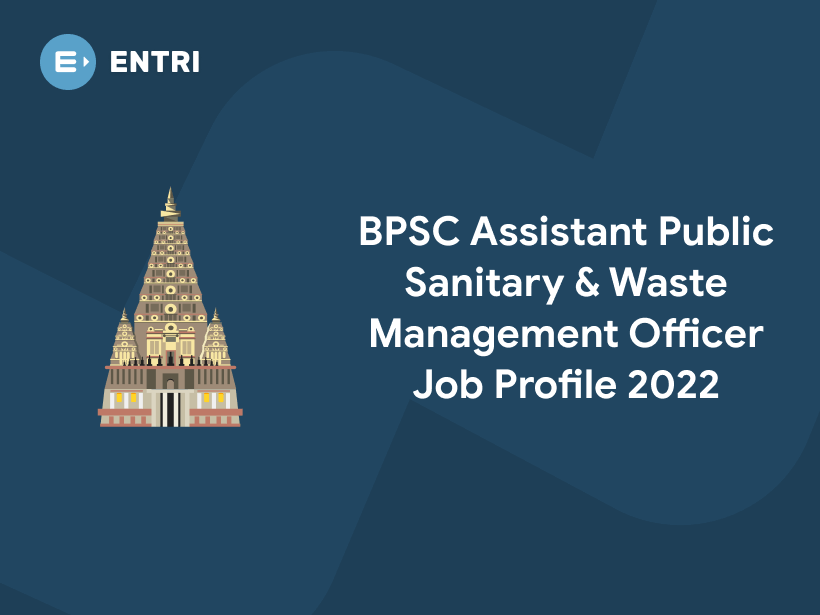 BPSC Assistant Public Sanitary & Waste Management Officer Job Profile
