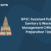 BPSC Assistant Public Sanitary & Waste Management Officer Preparation Tips thumbnail