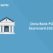 Dena Bank PO Scorecard 2022