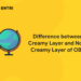 Difference between Creamy Layer and Non-Creamy Layer of OBC